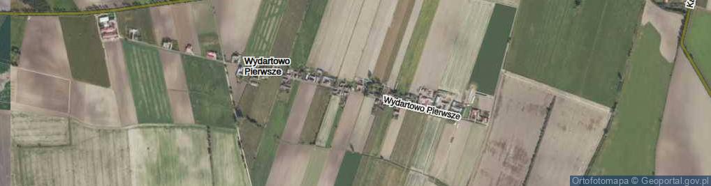 Zdjęcie satelitarne Wydartowo Pierwsze ul.